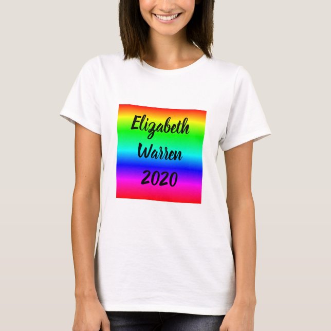 Camiseta Elizabeth Warren presidenta en 2020 (Anverso)