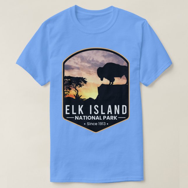 Camiseta Elk Island National Park 6 (Diseño del anverso)
