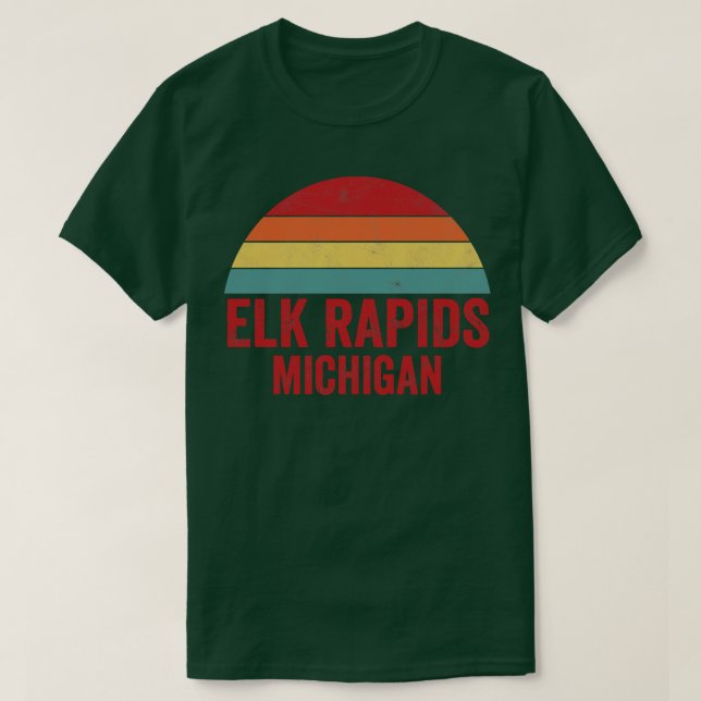 Camiseta Elk Rapids Michigan 2 (Diseño del anverso)