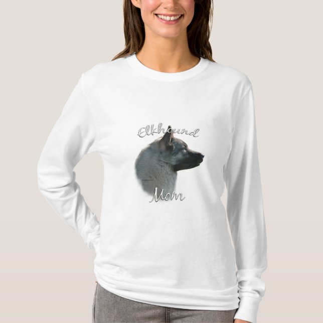 Camiseta Elkhound Mom 2 noruego (Anverso)
