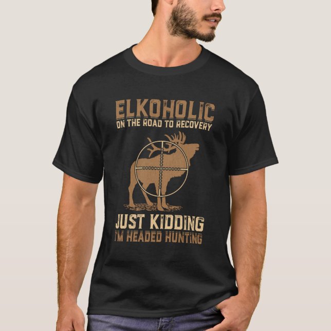 Camiseta Elkoholic En El Camino Hacia La Recuperación De La (Anverso)
