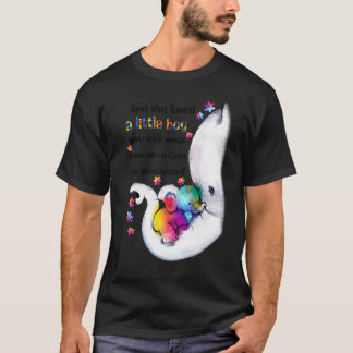 Camiseta Ella Amaba a un Niño Pequeño Mucho Conciencia del