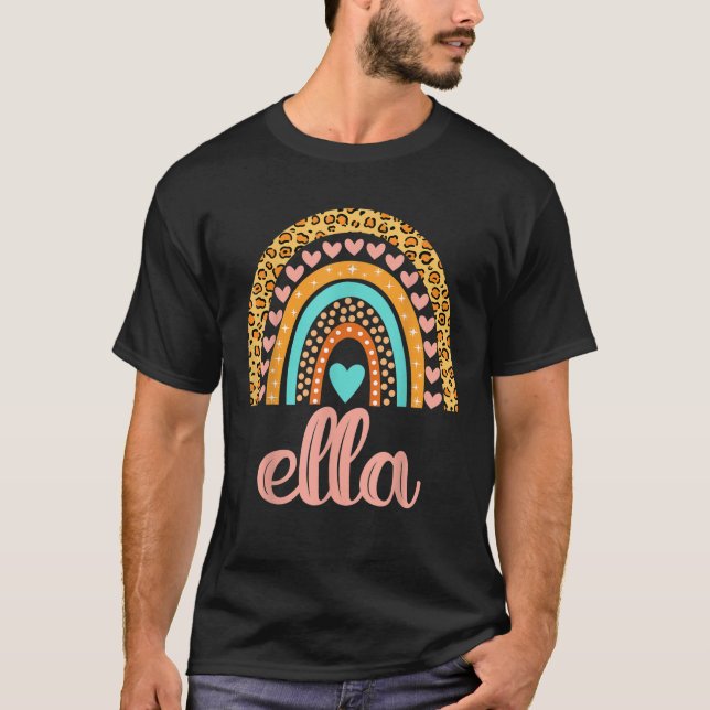 Camiseta Ella Ella se llama regalo de cumpleaños de Shirt (Anverso)