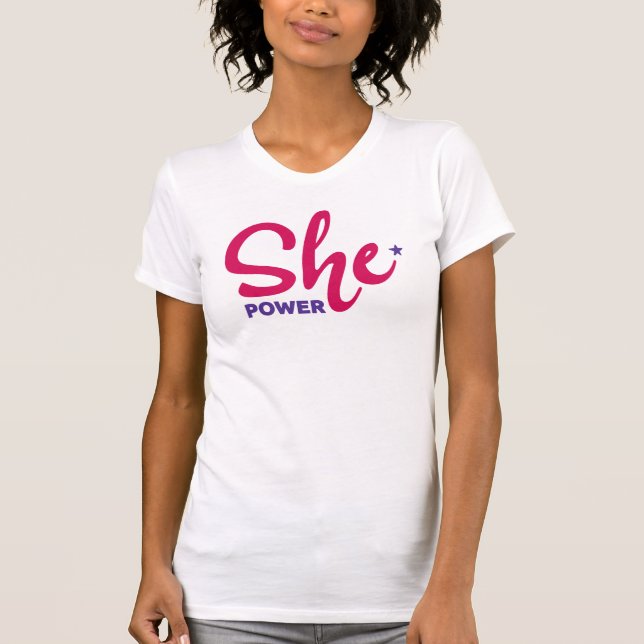 Camiseta Ella empodera a las mujeres camisas (Anverso)