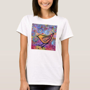 Camiseta Ella encontró el T de las mujeres del jardín