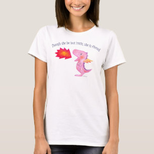 Camiseta Ella es el gráfico feroz T del poder del chica de