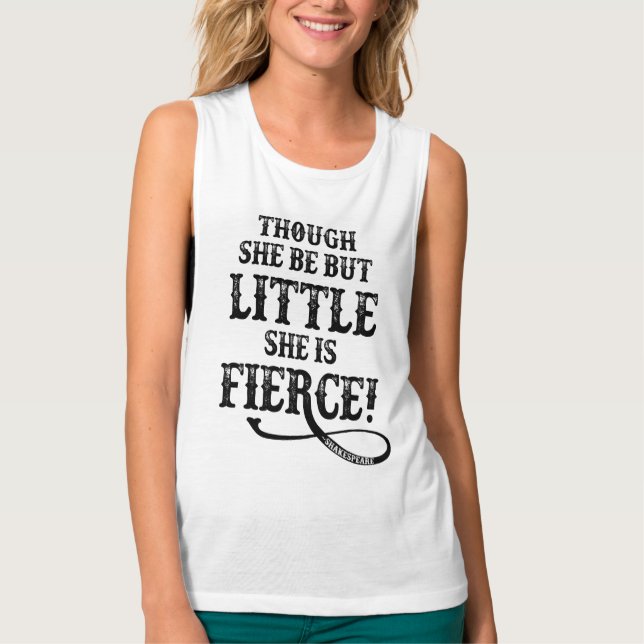 Camiseta Ella es feroz (Anverso)