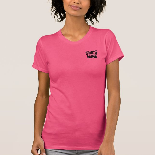 Camiseta ELLA es LA MÍA (Anverso)