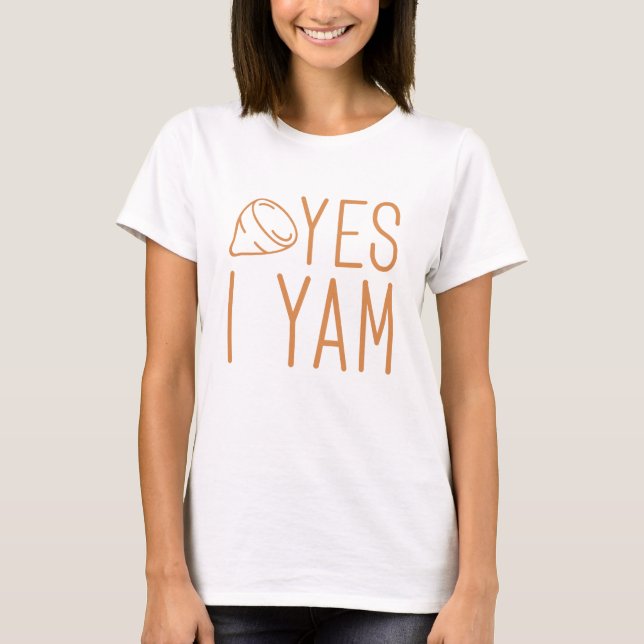 Camiseta Ella es mi batata dulce (Anverso)
