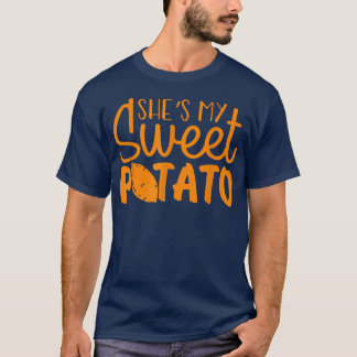 Camiseta Ella es mi batata dulce Mamáes de la pareja de Acc