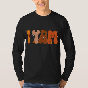 Camiseta Ella es mi batata dulce yo soy retro Groovy Thanks