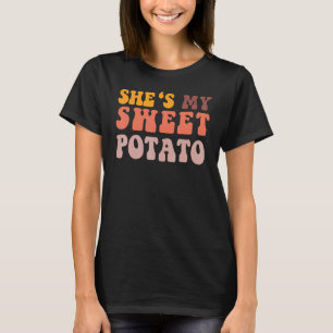 Camiseta Ella es mi batata Yo soy Yam Set parejas Día de Ac
