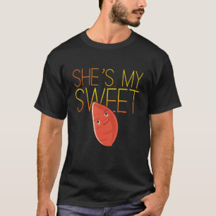 Camiseta Ella es mi batata Yo Yam Set Parejas Día de Acción