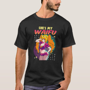Camiseta Ella es mi Chica Waifu Anime