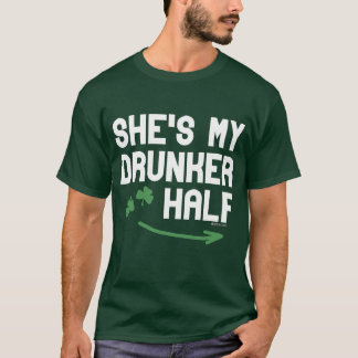 Camiseta Ella es mi drunker medio