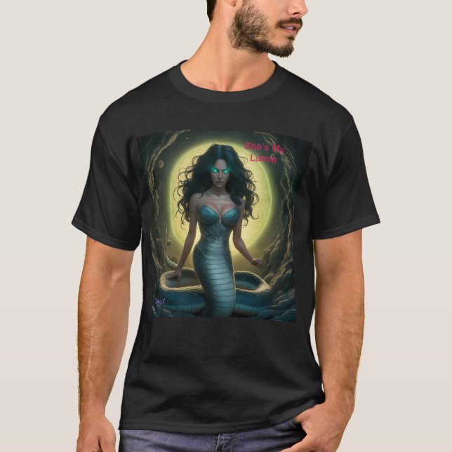 Camiseta Ella es mi Lamia (Anverso)