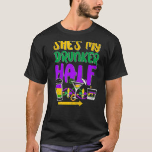 Camiseta Ella es mi Mamá de novia de pareja de bebedores a