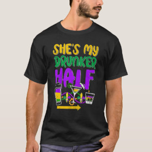 Camiseta Ella es mi Mamá de novia de pareja de bebedores a