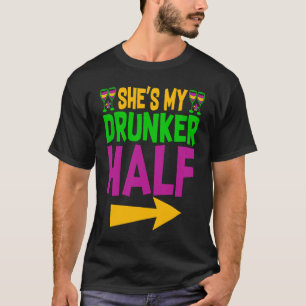 Camiseta Ella es mi novia de media pareja bebediz M