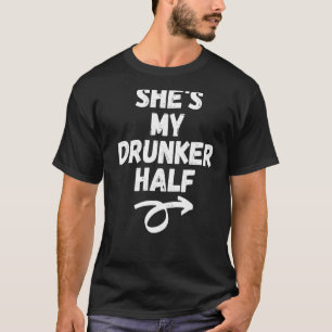 Camiseta Ella Es Mi Novio Pareja De Pareja De Borracho Gi