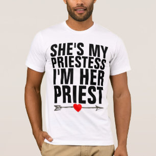 CAMISETA ELLA ES MI SACERDOZA, SOY SU SACERDOTE, LAS CAMISE