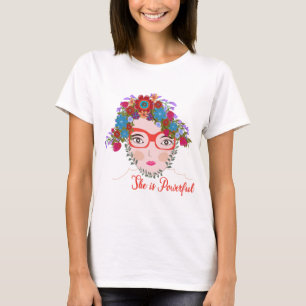 Camiseta ella es poderosa