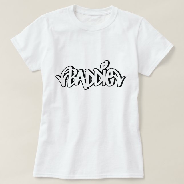 Camiseta Ella es una baddie (Diseño del anverso)