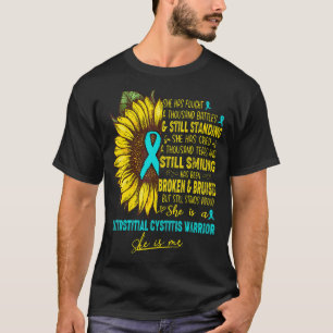 Camiseta Ella Es Una Guerrera De La Cistitis Intersticial, 