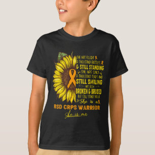 Camiseta Ella es una guerrera de RSD CRPS. ELLA ES YO