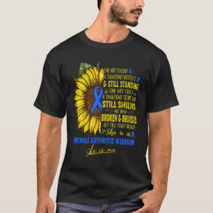 Camiseta Ella Es Una Guerrera Juvenil De La Artritis, Ella