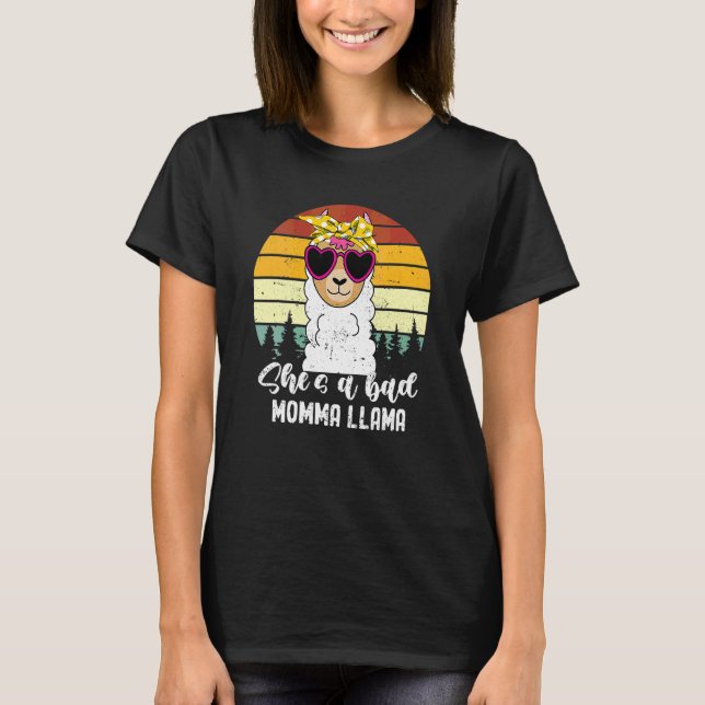 Camiseta Ella es una mala mamá llamada mamá (Anverso)