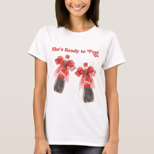 Camiseta Ella Está Lista para la Fiesta de Revelación de Be