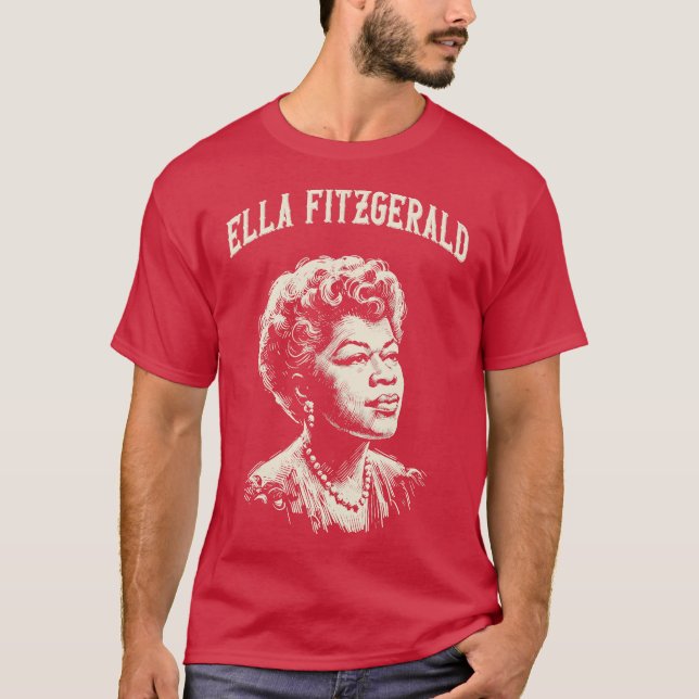 Camiseta ella fitzgerald (Anverso)