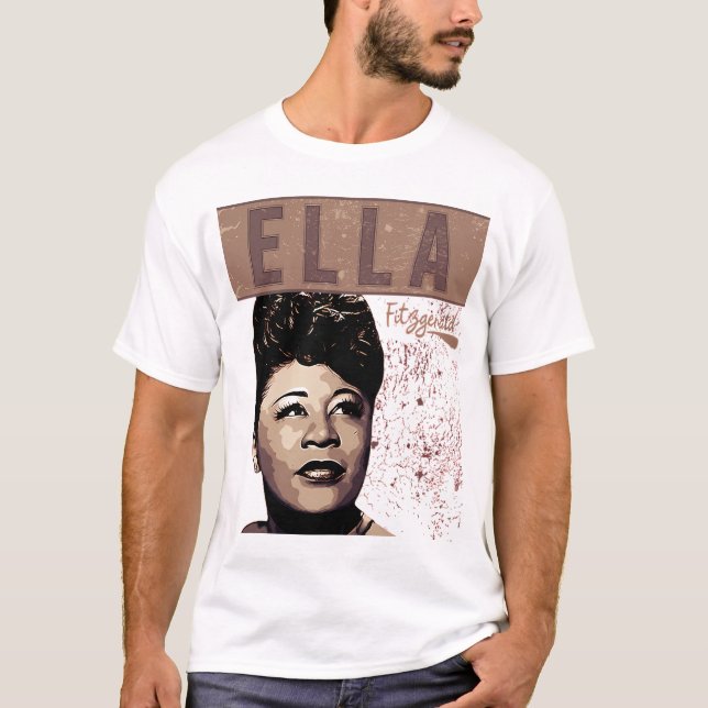 Camiseta Ella Fitzgerald (Anverso)