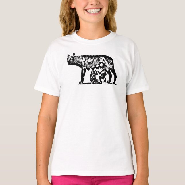 Camiseta Ella-Lobo (Anverso)