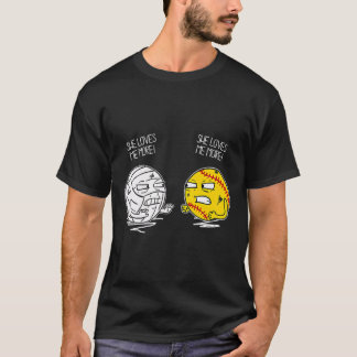 Camiseta Ella Me Ama Más Voleibol Softbol