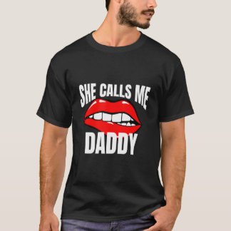 Camiseta Ella Me Llama Papá Humor Para Un Humor