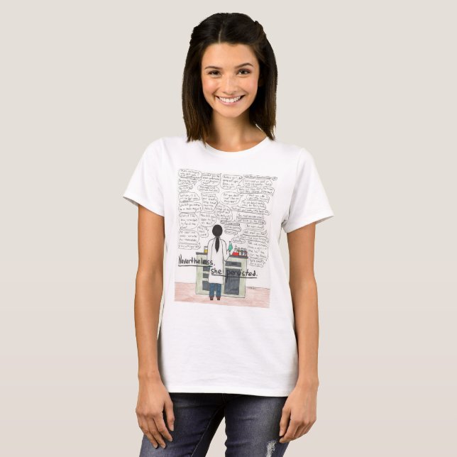 Camiseta Ella persistió (el TRONCO) (Anverso completo)