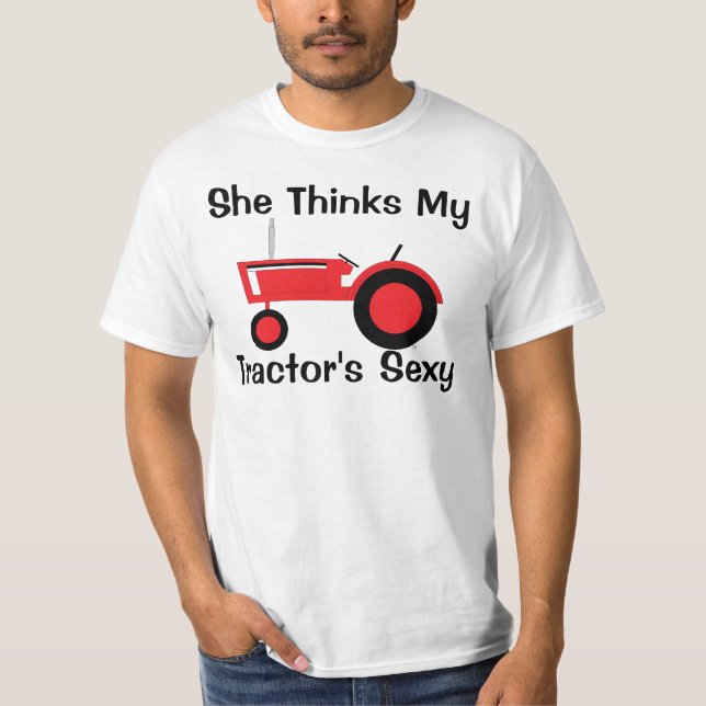 Camiseta Ella piensa rojo (Anverso)