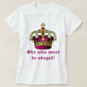 Camiseta Ella que debe ser obedecida