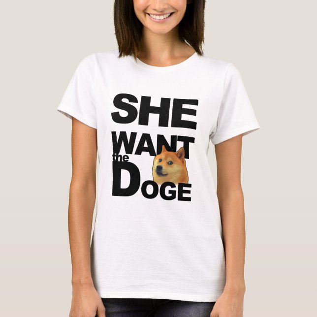 Camiseta Ella quiere al dux (Anverso)