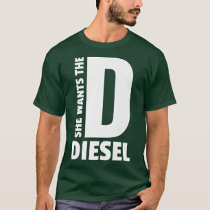 Camiseta Ella quiere el Carbón de Camión Diesel Diesel Funn