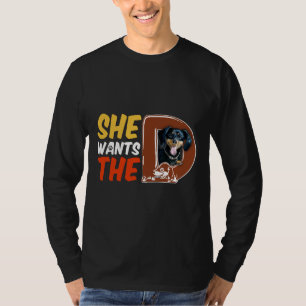 Camiseta Ella Quiere El D Dachshund