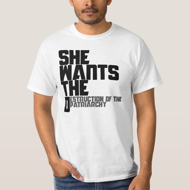 Camiseta Ella quiere la D (Anverso)