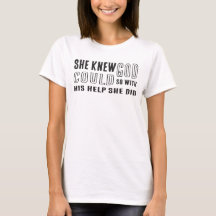 Ella sabía que Dios podía, así que con Su ayuda lo
