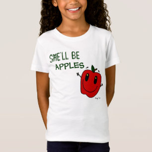 Camiseta ELLA SERÁ APPLES Chicas Baby Doll T-Shirt