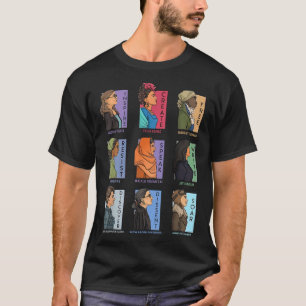 Camiseta Ella Serie  Regalo Retro de Amante para Mujeres Fu