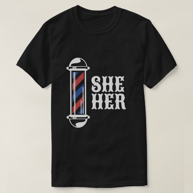 Camiseta ELLA/SU CAMPO DE Pronoun (Diseño del anverso)