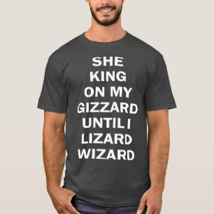Camiseta ella sube a mi lagarto hasta que yo sea un asisten