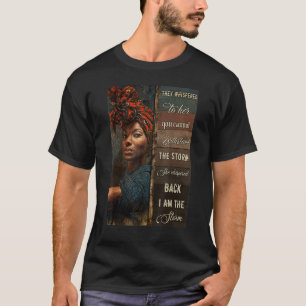 Camiseta Ella Susurró De Vuelta Soy La Tormenta Africana Ne